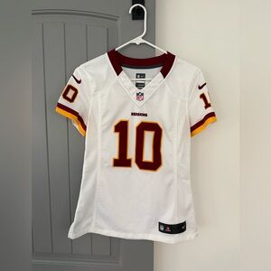 NFL On Field Redskins Women’s Jersey White
